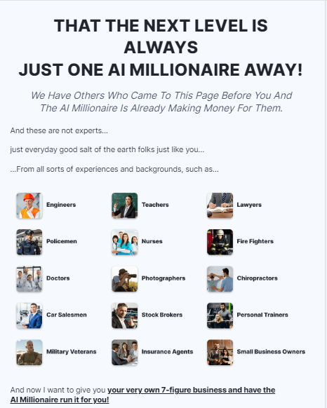 AI MILLIONAIRE Review