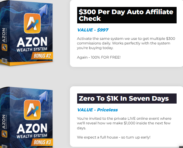 AZON Wealth System Review
