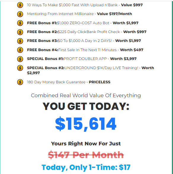 UPLOAD n' BANK Review