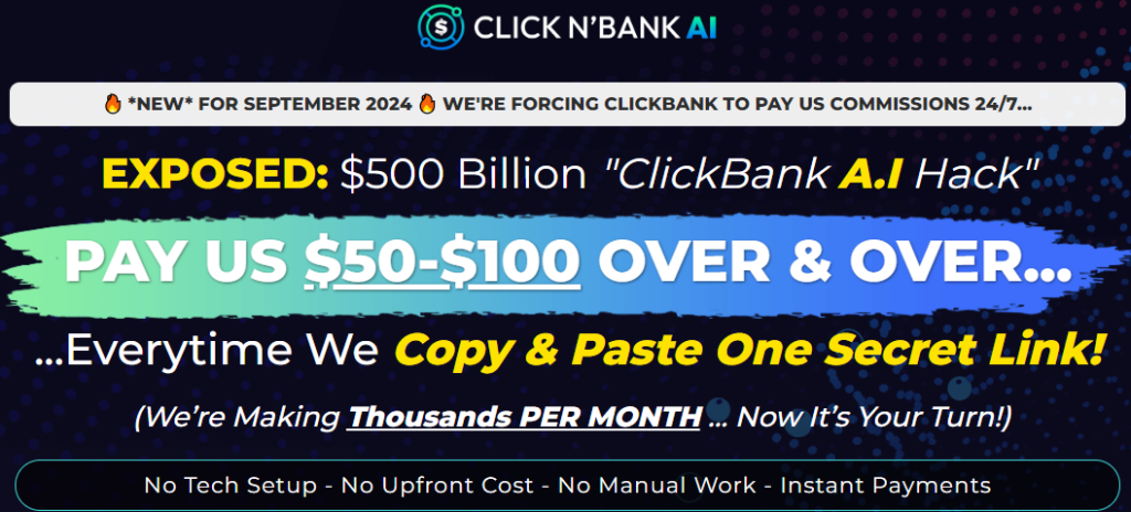 CLICK n' BANK AI Review