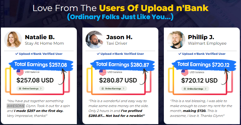 UPLOAD n' BANK Review