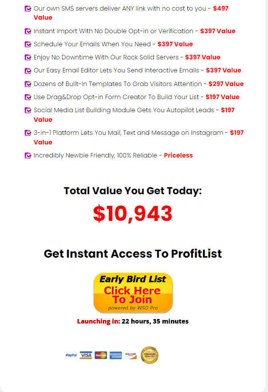 ProfitList Review