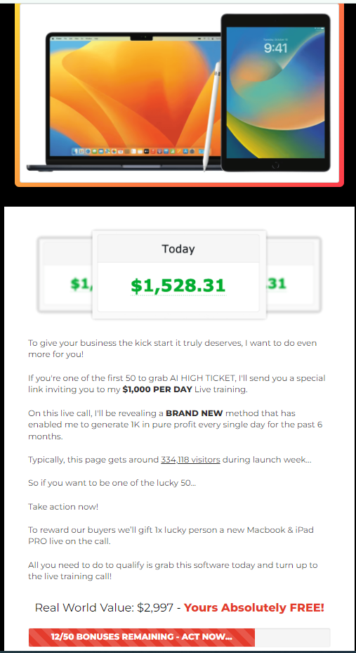 AI High Ticket Commissions Review