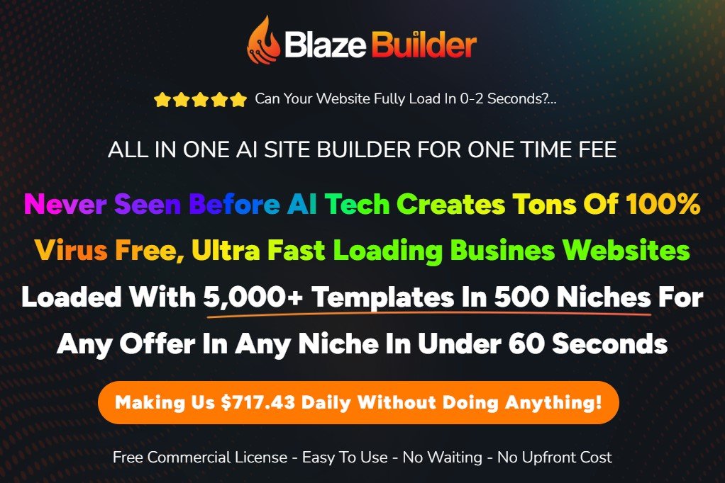 Blaze Builder Best Review