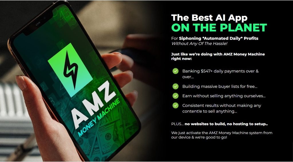 AMZ MONEY MACHINE Best Review