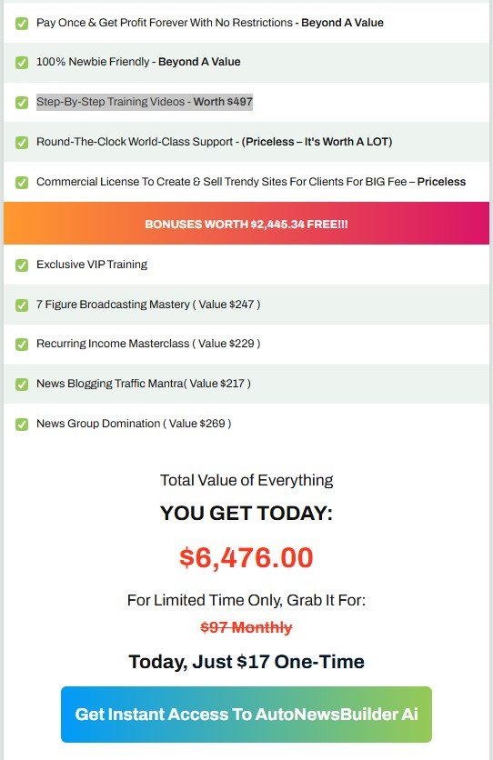 Auto News Builder AI Best Review