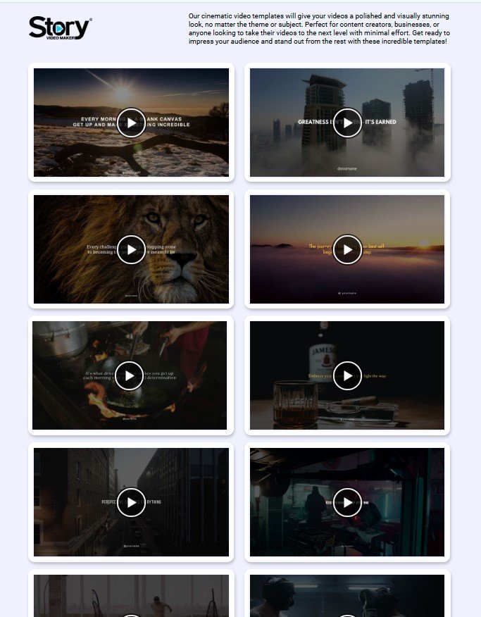 Story Video Maker Best Review