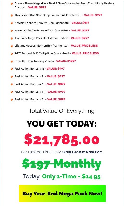 InsourceApps Year-End Mega Pack Review