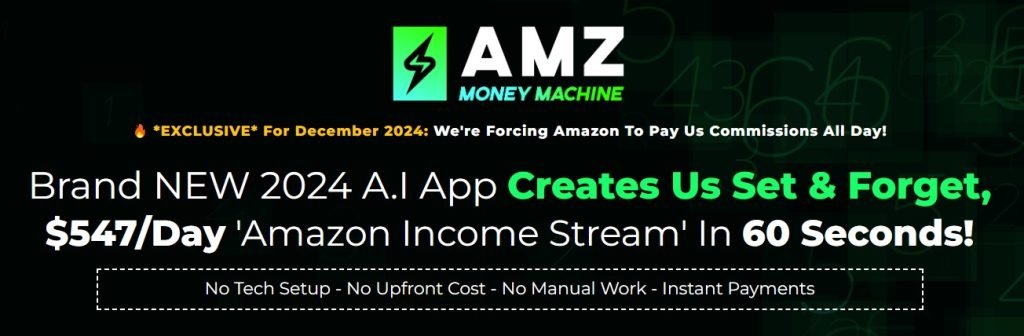 AMZ MONEY MACHINE Best Review