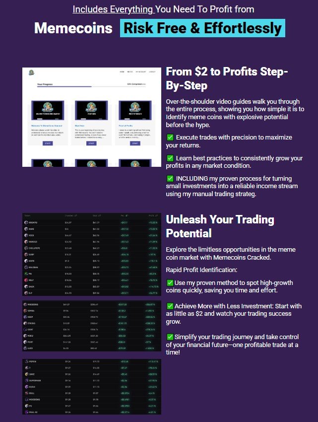 MemeCoins Cracked Review