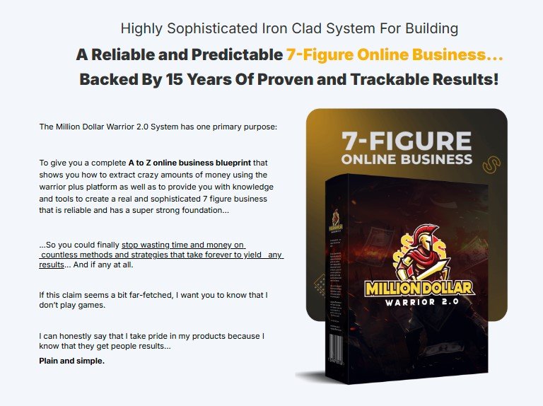 Million Dollar Warrior 2.0 Review