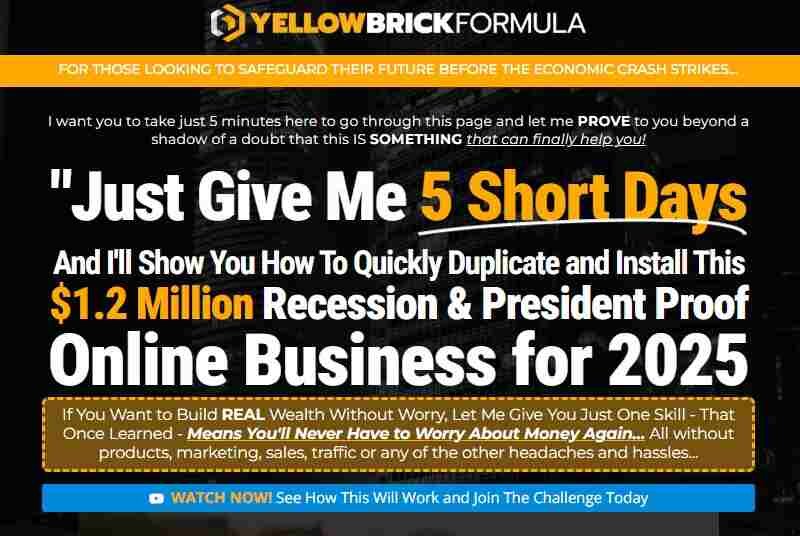 Yellow Brick Formula Best Review