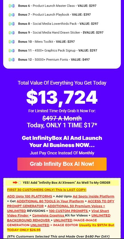 Infinity Box AI Review