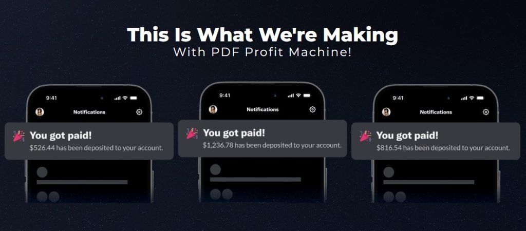 PDF PROFIT MACHINE REVIEW 2025