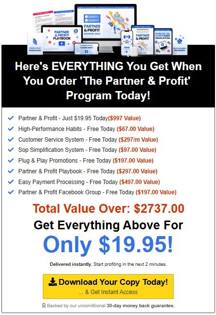 Partner & Profit Review