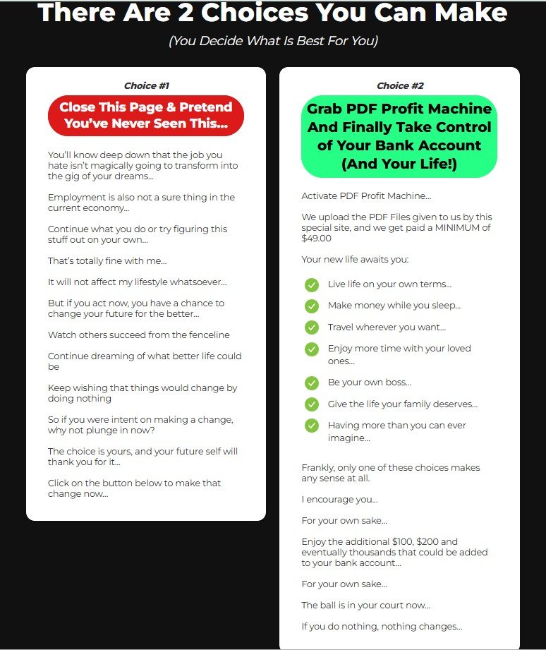 PDF PROFIT MACHINE REVIEW 2025