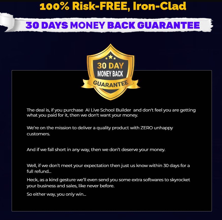 AI Live School Builder Review