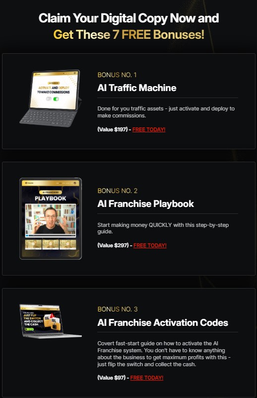 AI Franchise Review 2025: Can This $9.95 AI Business Make You Rich? 10 Screenshot 5 2