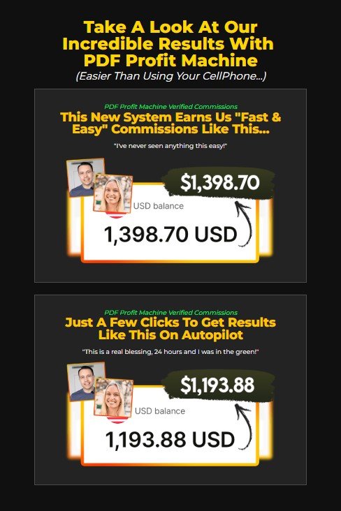 PDF PROFIT MACHINE REVIEW 2025