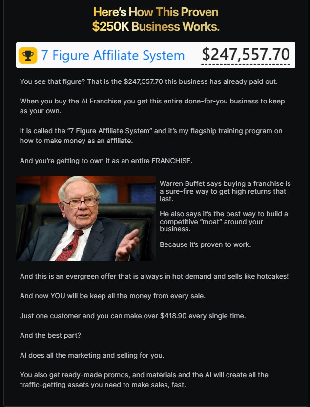 AI Franchise Review 2025: Can This $9.95 AI Business Make You Rich? 3 AI Franchise Review 2025