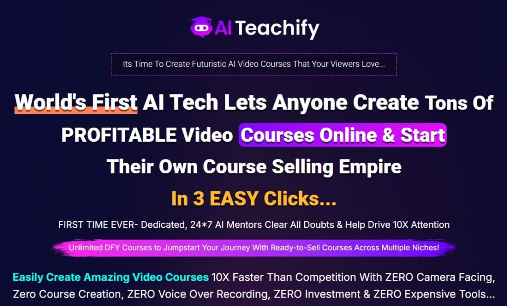 AI Teachify Review