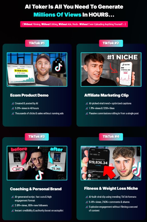 AI Toker Review: The Ultimate AI TikTok Manager for Viral Growth 9 AI Toker Review