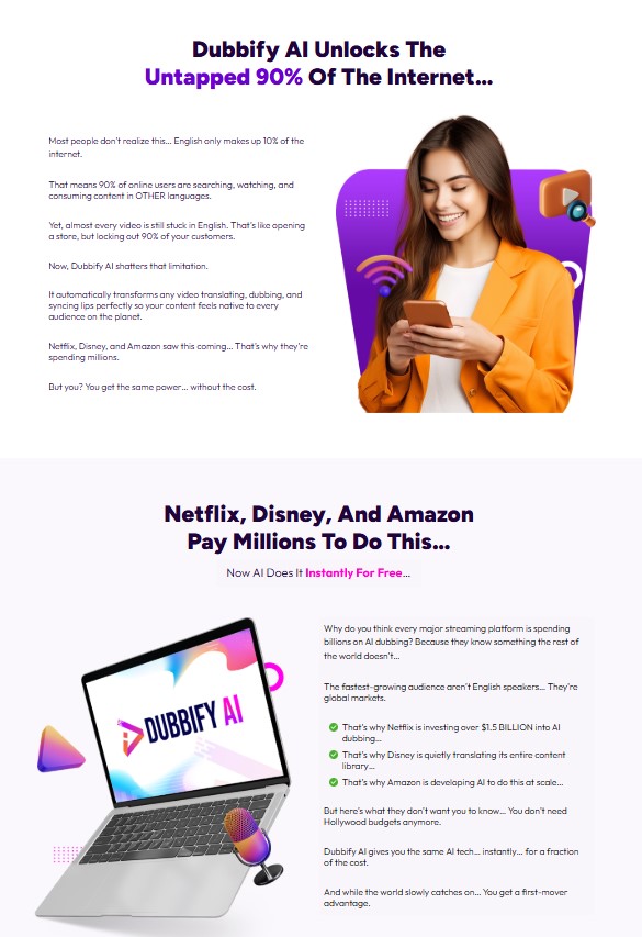 Dubbify AI Review: The Revolutionary AI Video Engine for Global Domination 10 Dubbify AI Review