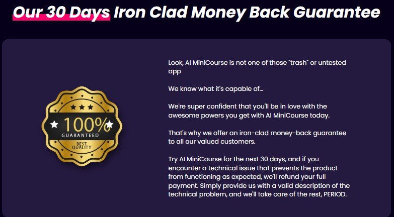 AI MiniCourse Review