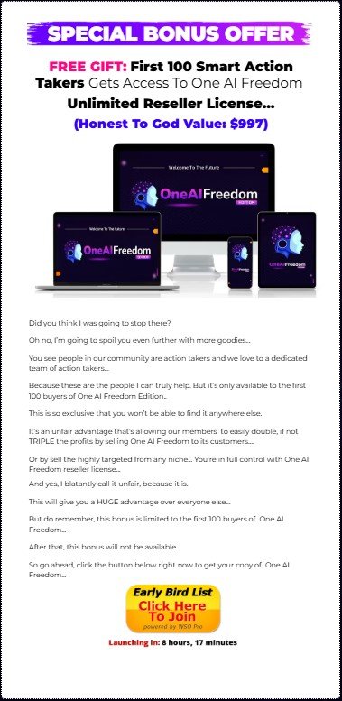 OneAi Freedom Review