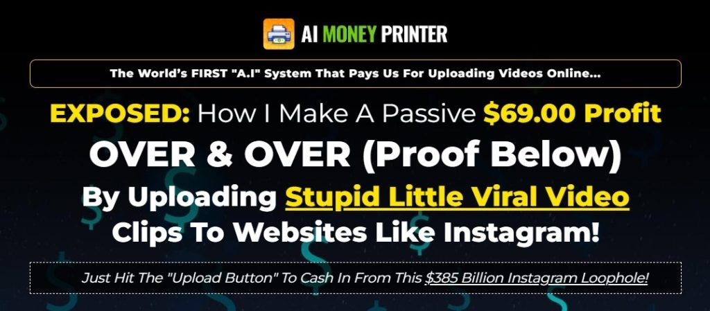 AI Money Printer Review