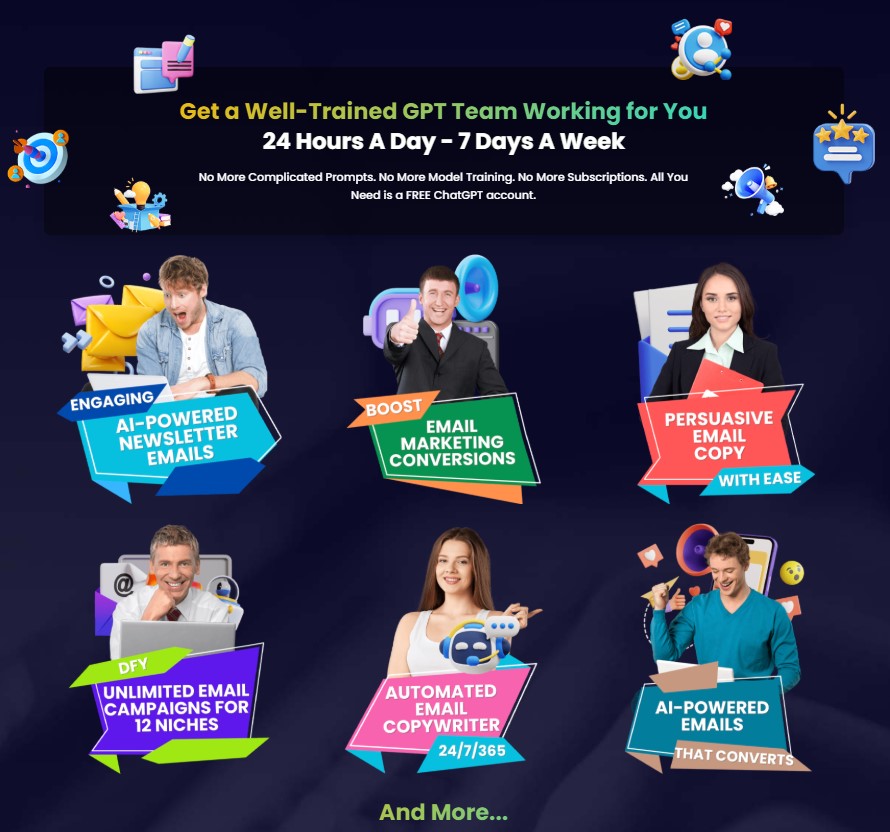 Niche Email Pro GPT Review: Monetize Your Audiences and Email Lists with GPT-Powered Solutions! 3 Screenshot 5 1