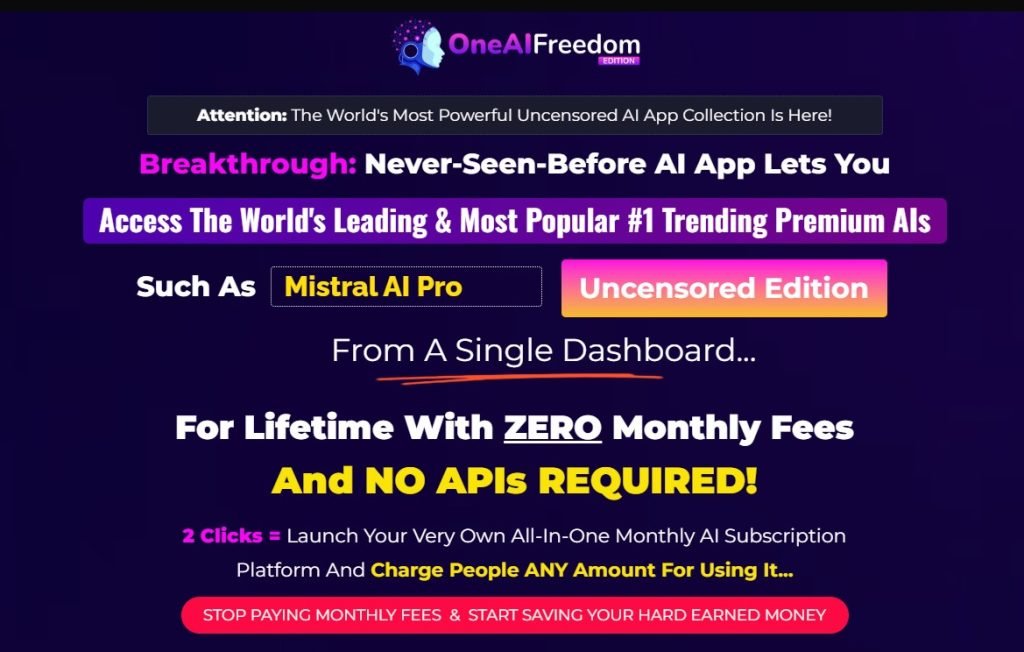 OneAi Freedom Review