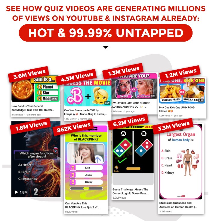 ViralQuiz AI Review: The Future of Quiz Videos for Massive Traffic & Engagement 3 Screenshot 7 17