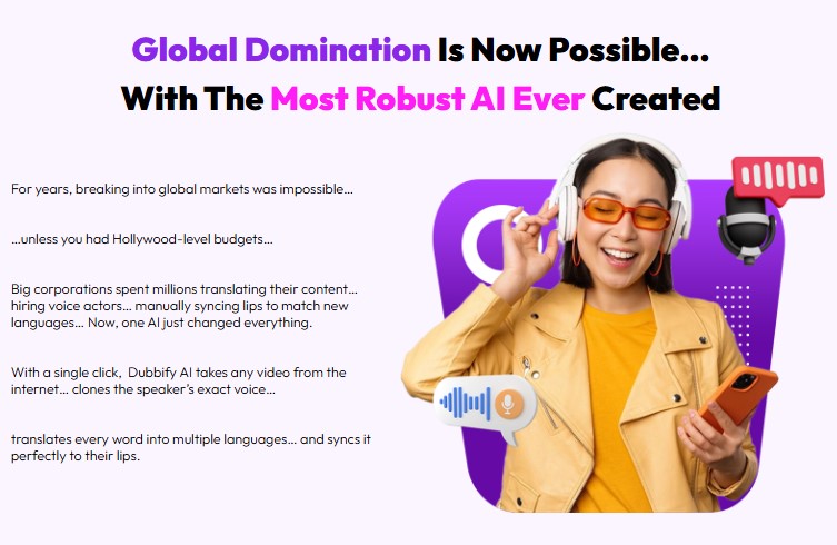 Dubbify AI Review: The Revolutionary AI Video Engine for Global Domination 5 Dubbify AI Review