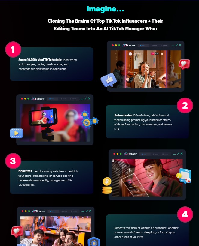 AI Toker Review: The Ultimate AI TikTok Manager for Viral Growth 5 Screenshot 8 12
