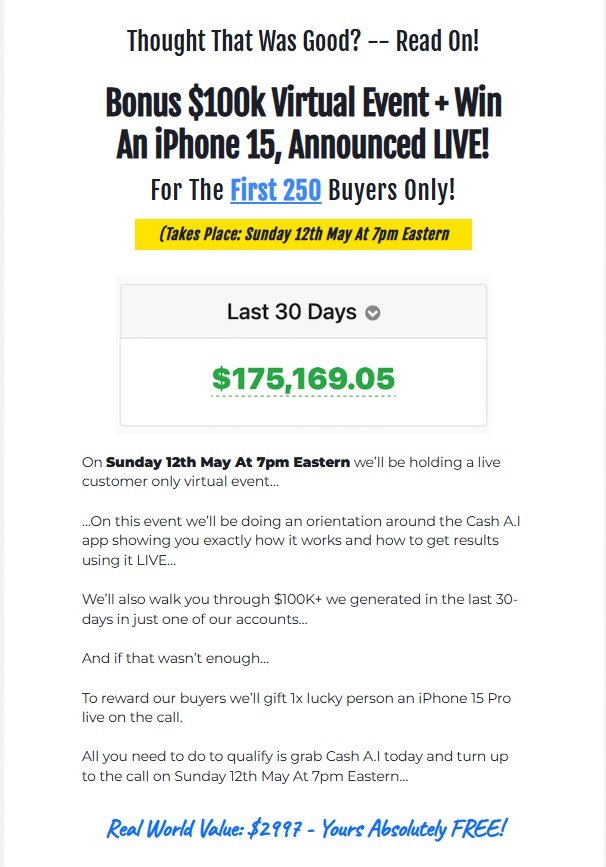 Cash A.I. Review 2025