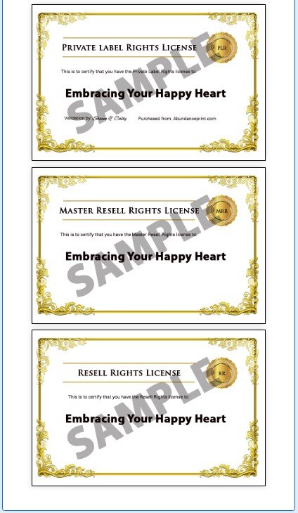 Embracing Your Happy Heart