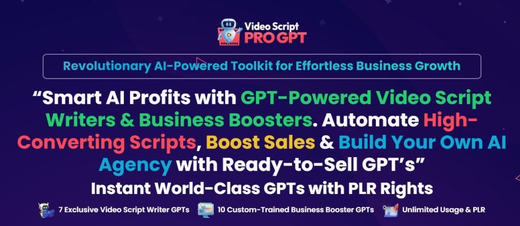 Video Script Pro GPT Review