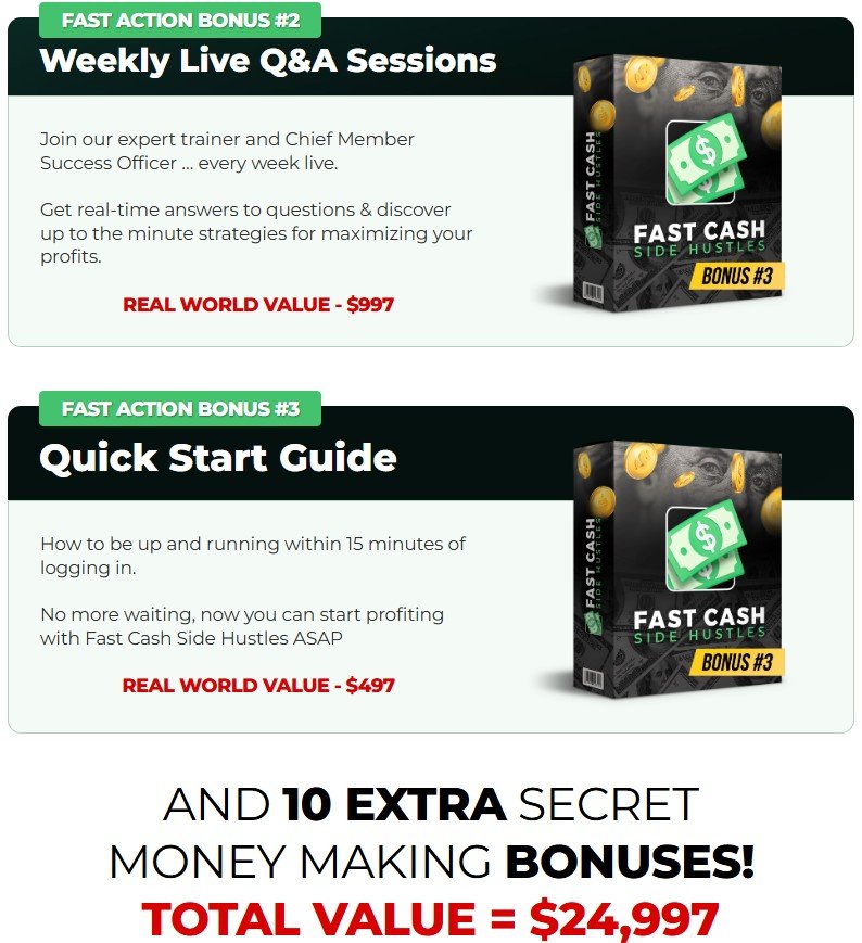 Fast Cash Side Hustles Review 2025