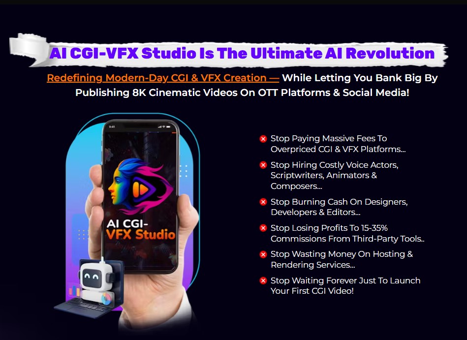 CGI-VFX Studio Review: Create Stunning 8K CGI Movies in 60 Seconds with No Skills 12 CGI-VFX Studio Review