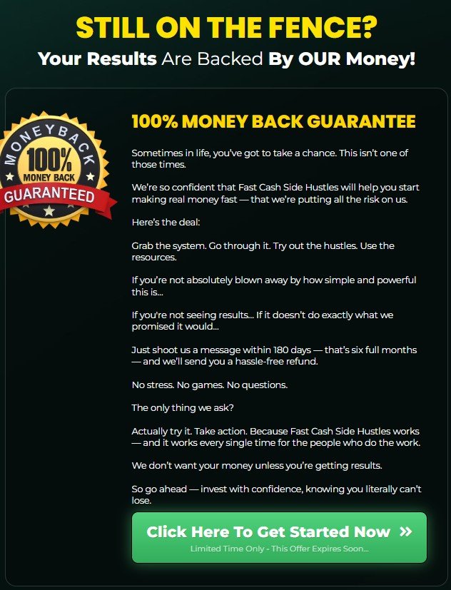 Fast Cash Side Hustles Review 2025