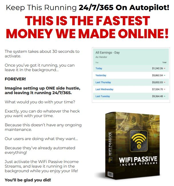 WiFi Passive Income Streams Review 2025