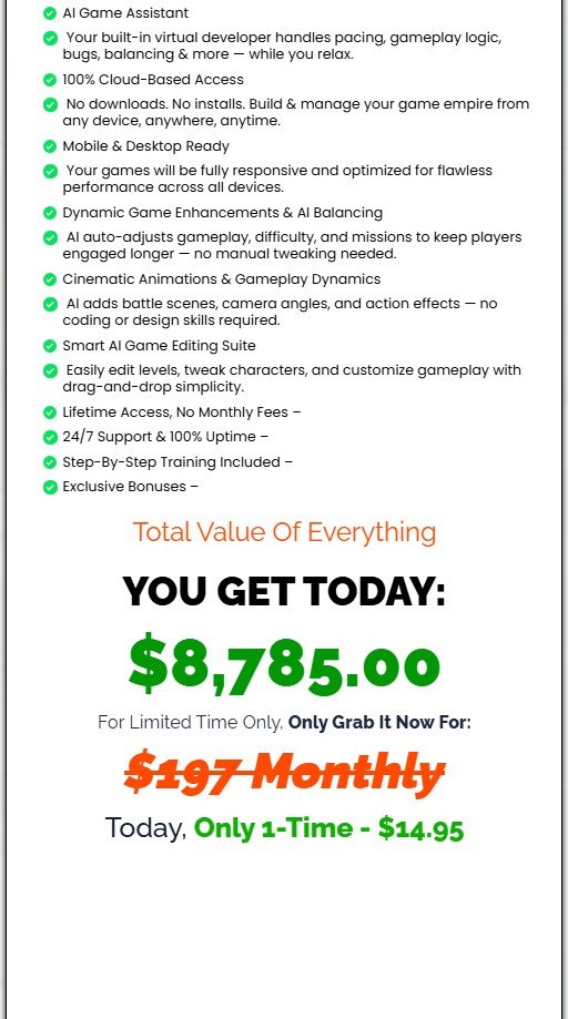 AI GameBuilder Review