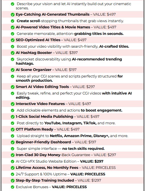 CGI-VFX Studio Review: Create Stunning 8K CGI Movies in 60 Seconds with No Skills 24 Screenshot 24 6