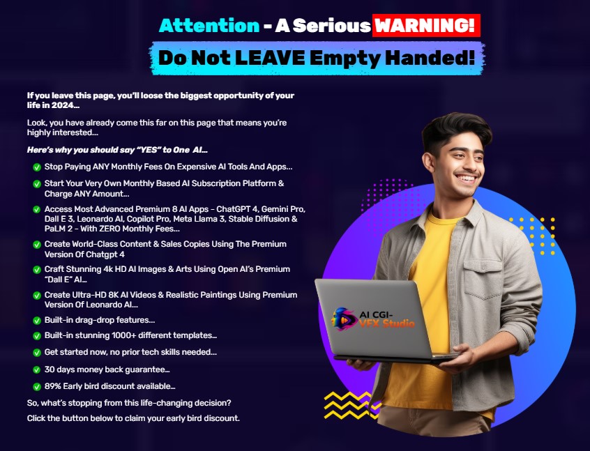 CGI-VFX Studio Review: Create Stunning 8K CGI Movies in 60 Seconds with No Skills 17 CGI-VFX Studio Review