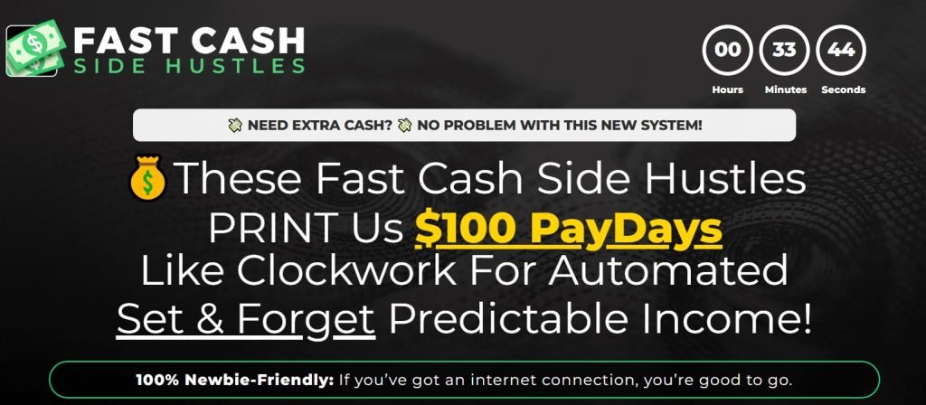 Fast Cash Side Hustles Review (2025)