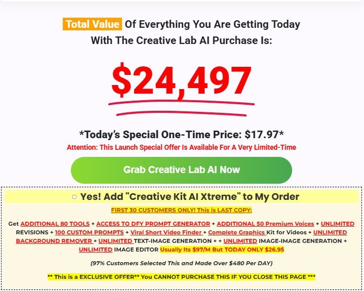 Creative Lab AI Review