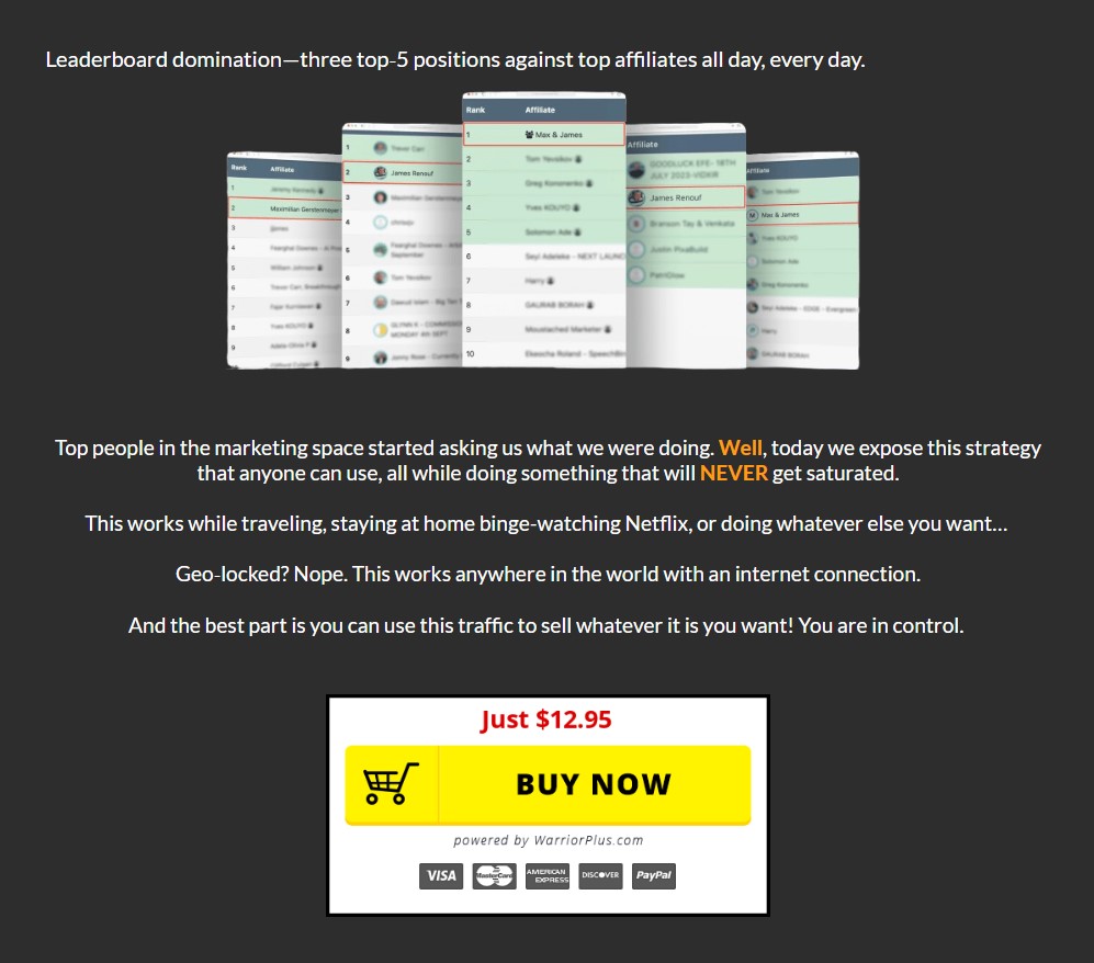Rapid Traffic Flow Review