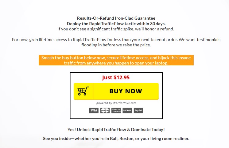 Rapid Traffic Flow Review