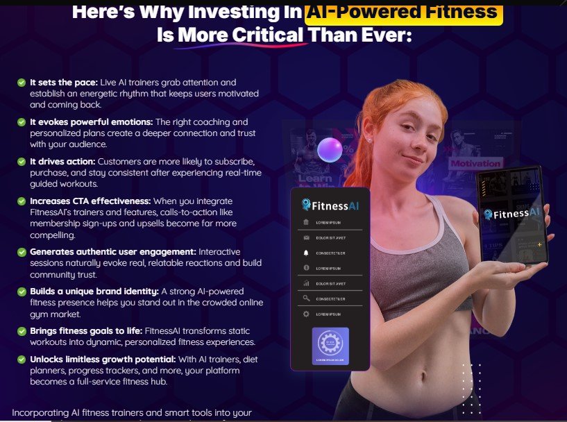 Top 7 Reasons to Choose FitnessAI